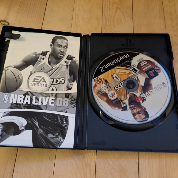 NBA Live 08 for PlayStation 2 - Black Game Used - Picture 4 of 5